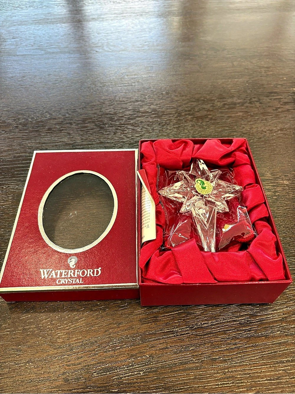 Waterford Crystal 2008 Annual Snowstar Ornament Crystal Holiday Ornament NIB